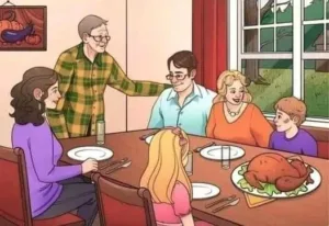 Brain Teaser: Can you identify the error in this family’s dining room photo in under 15 seconds?