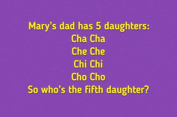 Can You Guess the Fifth Daughter’s Name?