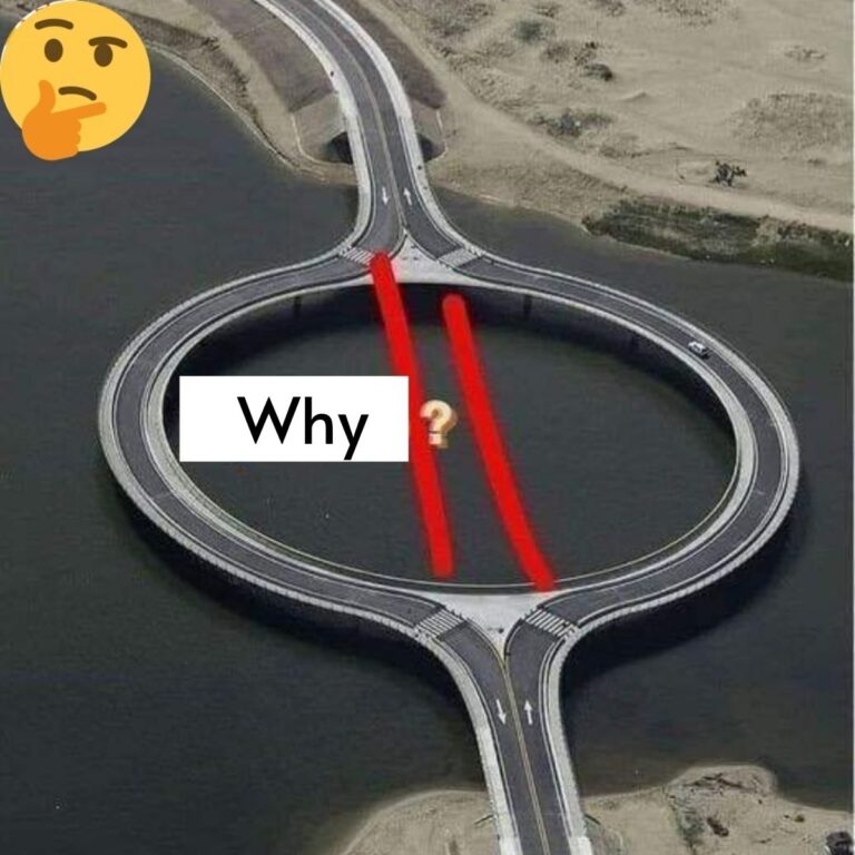 Why aren’t the roads built straight?