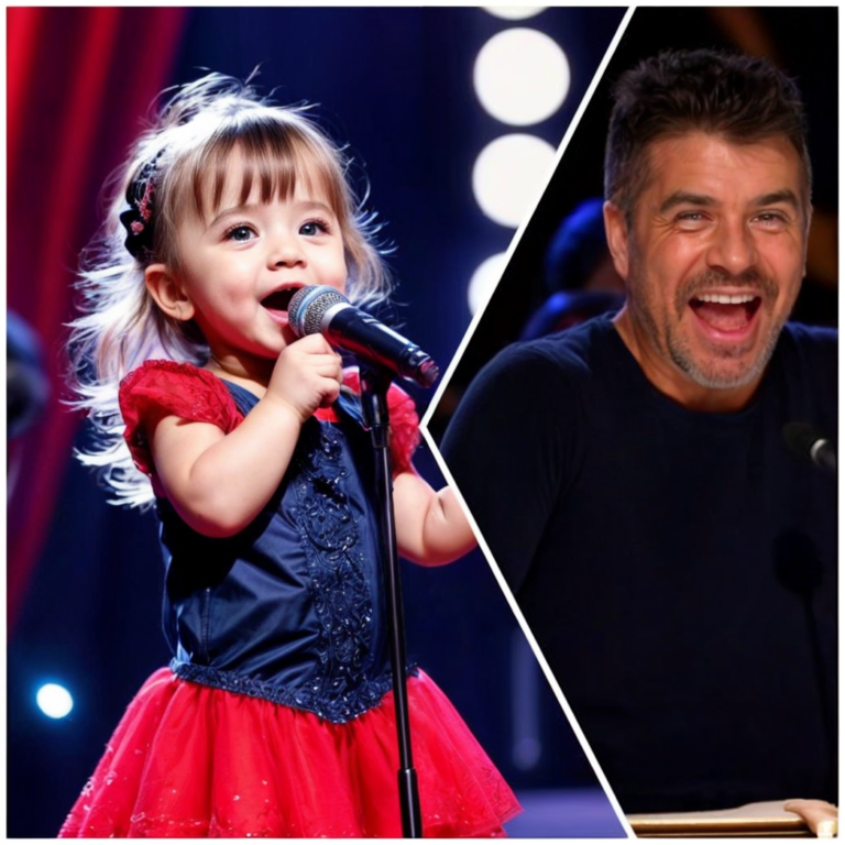 This is an extraordinary moment! Simon Cowell breaks show rules after judges burst into tears over a baby’s incredible song performance.