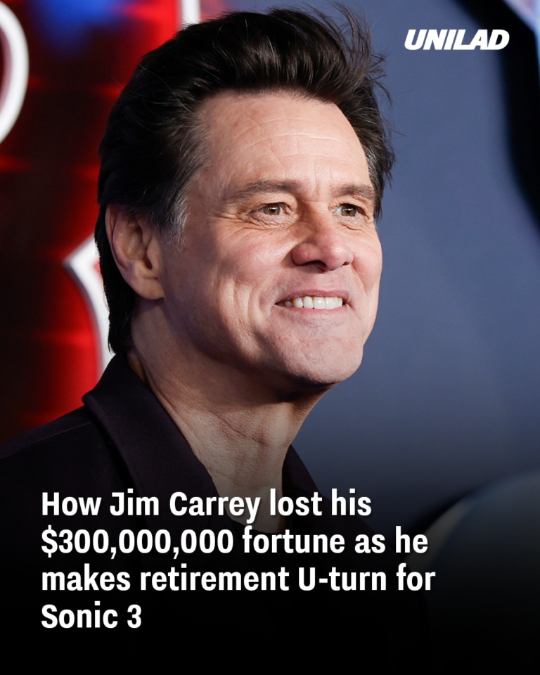 How Jim Carrey lost his $300,000,000 fortune as he makes retirement u-turn for Sonic 3